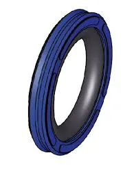 მანჟეტი დგუშის პოლიურეტანის / ფტოროპლასტის