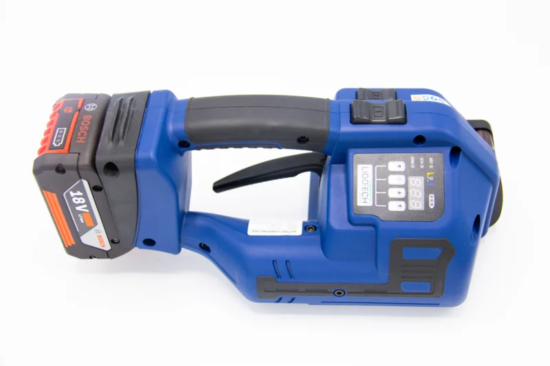 პალეტის შემფუთავი აკუმულატორზე