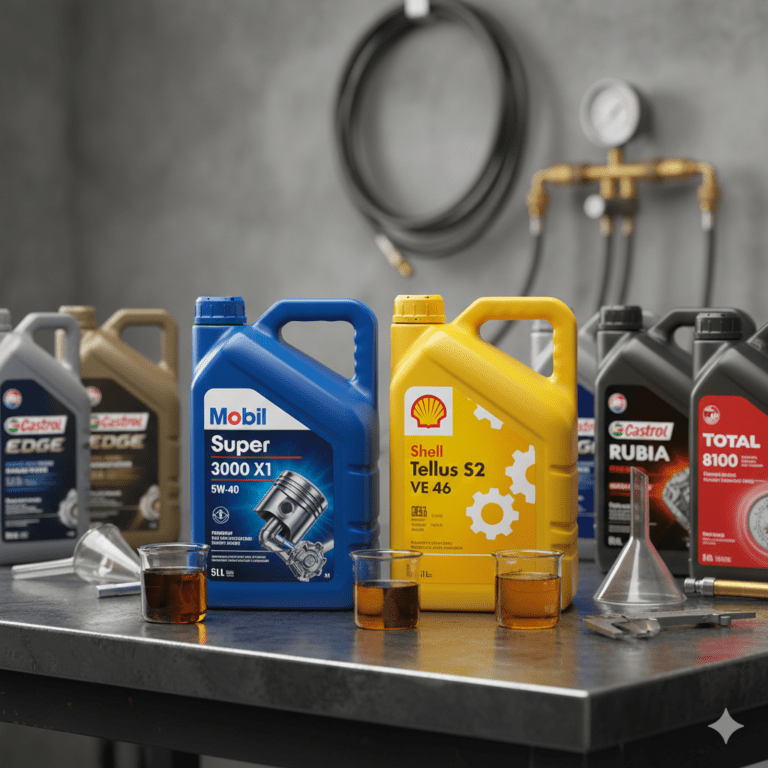 ძრავის და ჰიდრავლიკური ზეთები - ფართო არჩევანი და კონსულტაცია