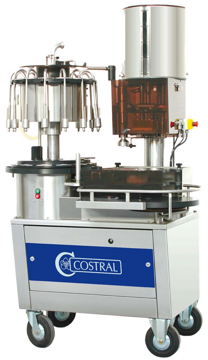 ჩამომსხმელი და დამცობი მონობლოკი FIAMAT 2000 (Filler-Corker)