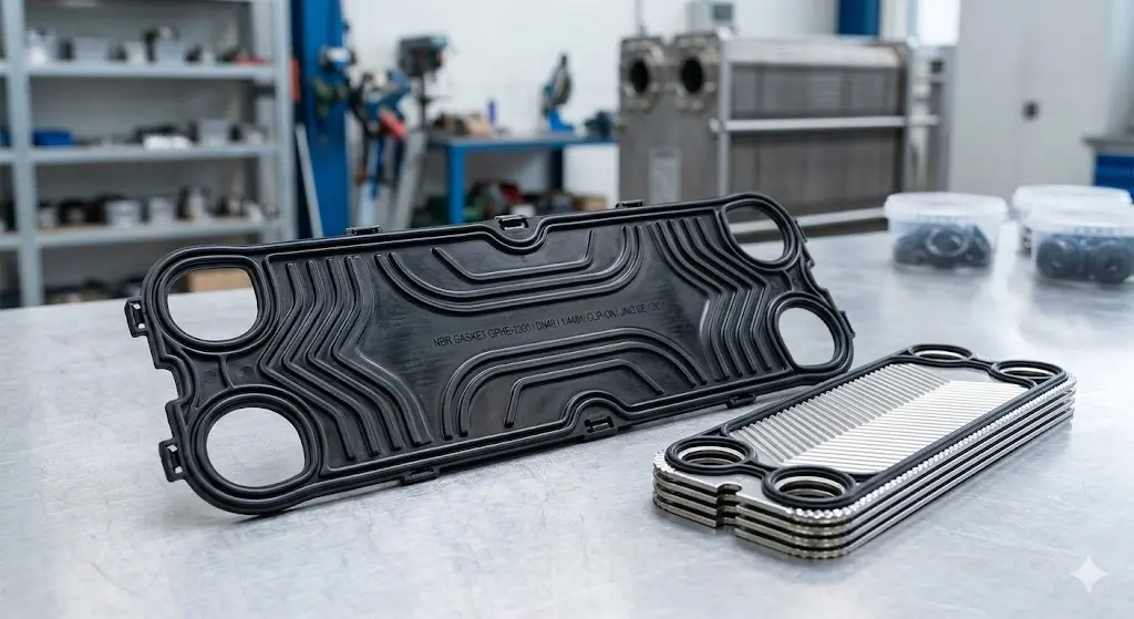 ფირფიტოვანი თბომცვლელი (Gasketed Plate Heat Exchanger)